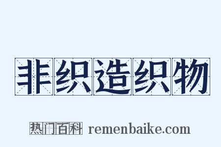 非织造织物是什么意思的图片